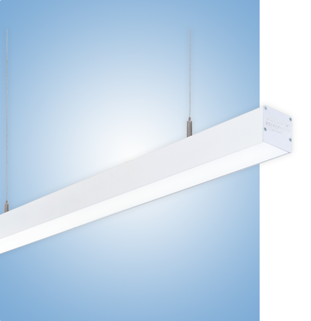 Светильник Слимфлеш серия vs310-30 с протоколом управления Dali с рассеивателем опал